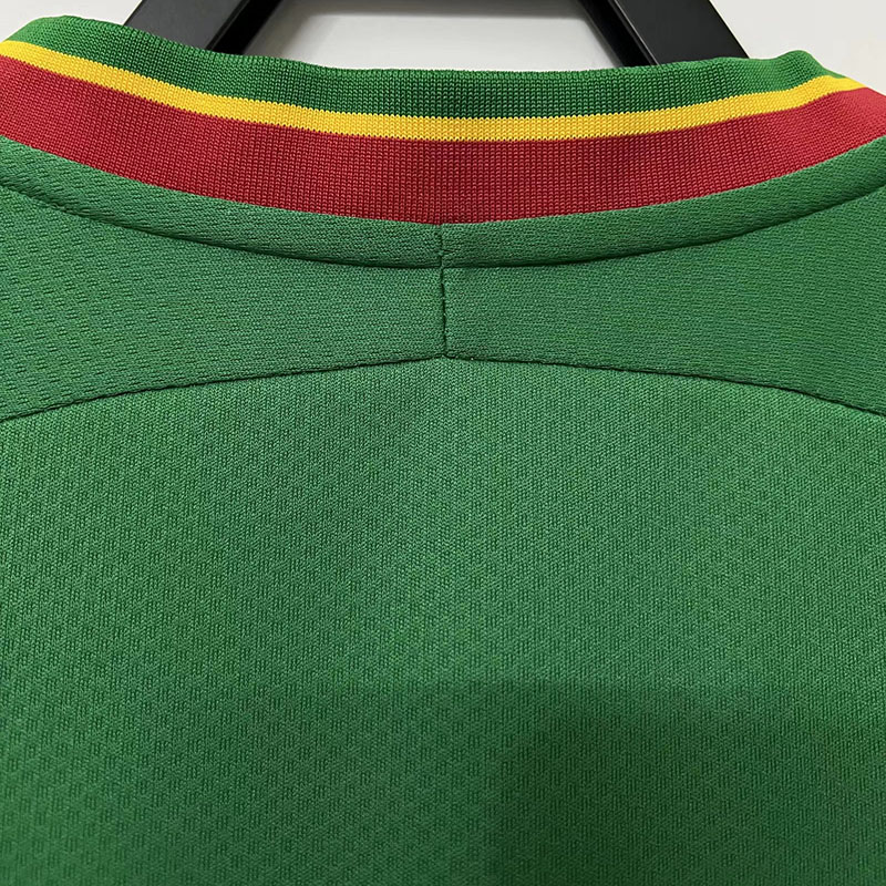2002 Senegal Green Retro Soccer Jersey