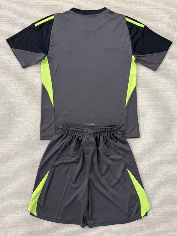 25-26 JUV Black GoalKeeper Kids Soccer Jersey
