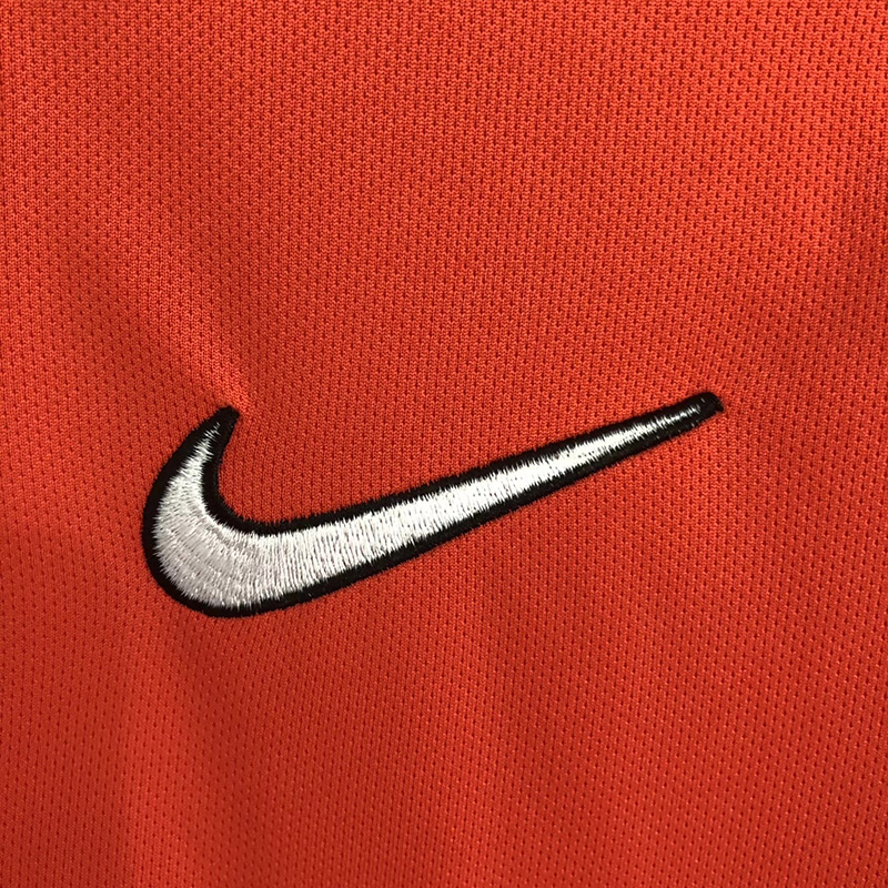 1998 荷 Home Retro Orange Jersey