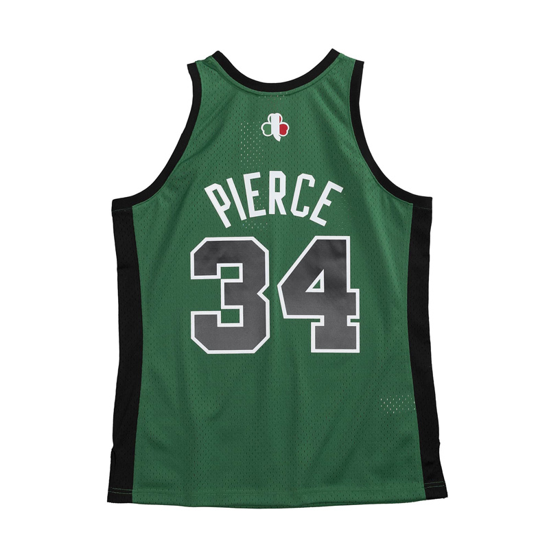 CELTICS PIERCE #34 Green Italian Game Edition T...