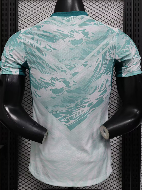 26-27 Portugal White Green Player Version Soccer Jersey