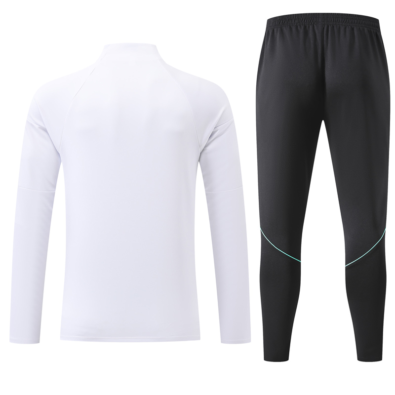 26-27 Brazil White Half Pull Tracksuit (半拉链)