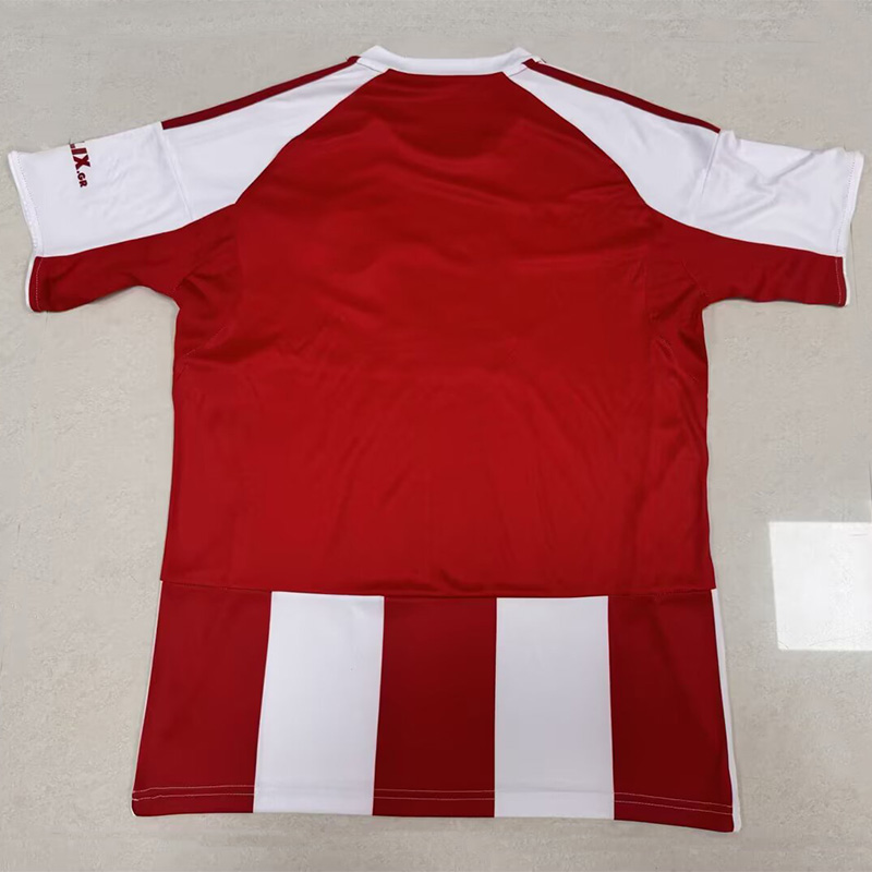 25-26 Olympiacos Home Fans Soccer Jersey
