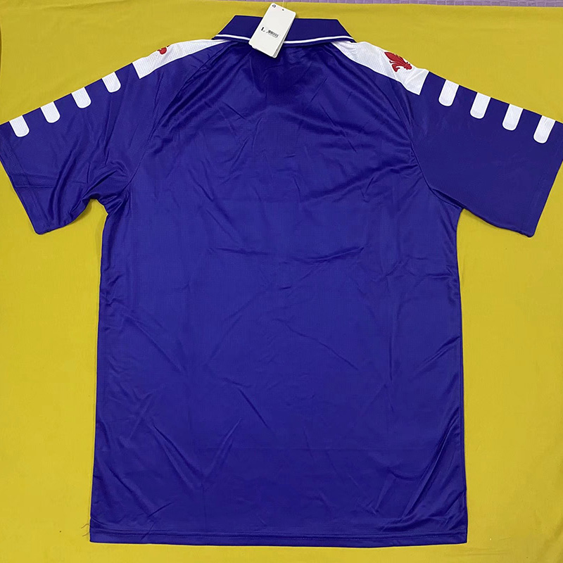 1998-1999 Fiorentina Home Retro Soccer Jersey