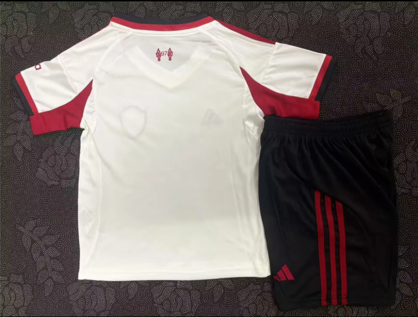 25-26 LIV away Kids Soccer Jersey