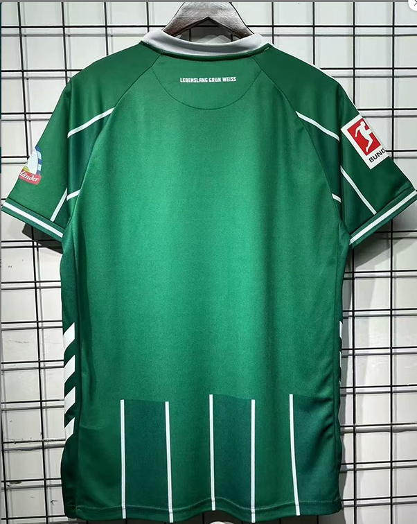 25-26 Werder Bremen Green Fans Soccer Jersey