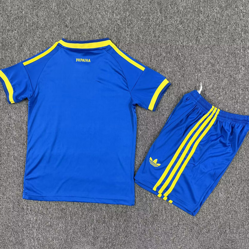 26-27 Ukraine Away Kids Soccer Jersey
