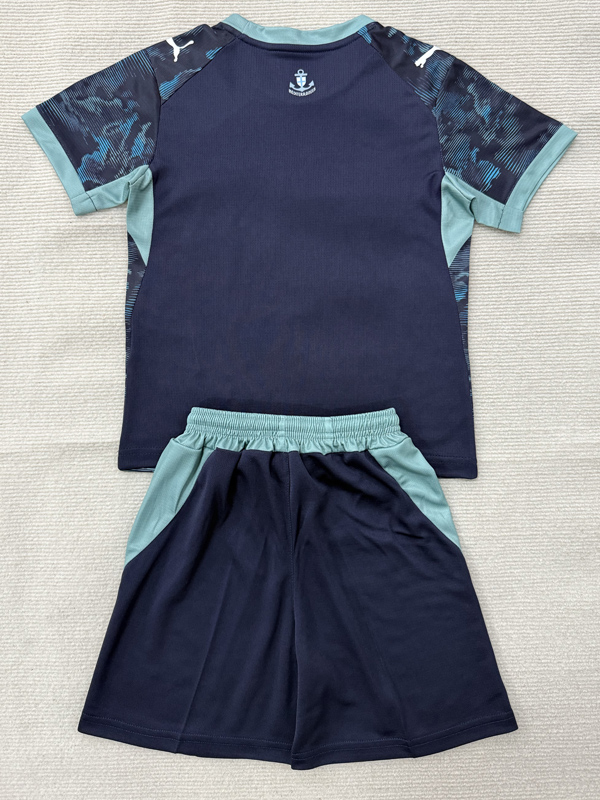 26-27 Marseille Away Kids Soccer Jersey