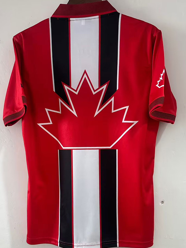 1998 Canada Home Retro Soccer Jersey