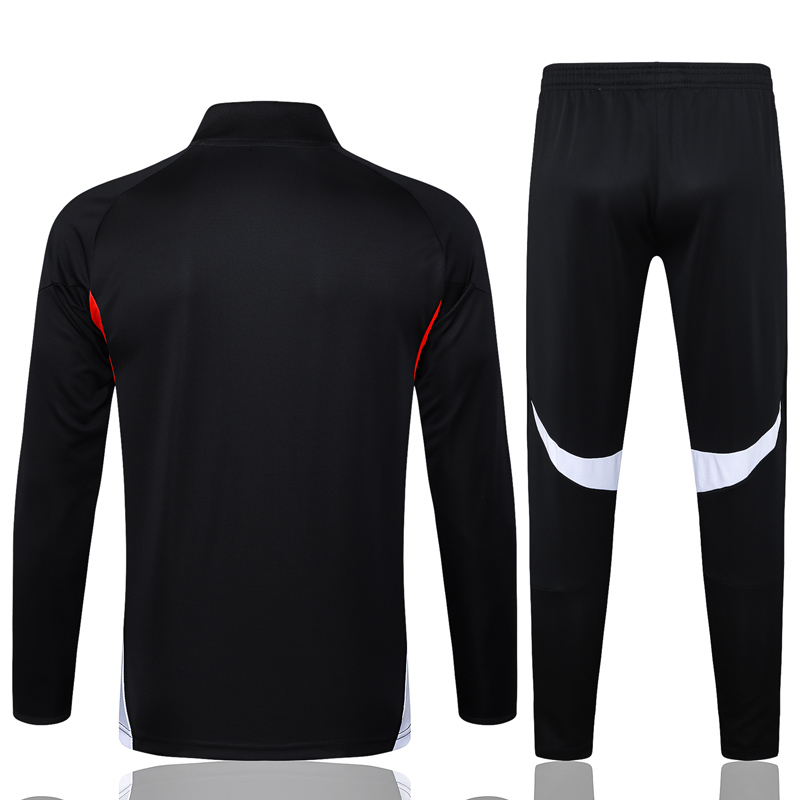 25-26 Bayern Black Jacket Tracksuit #A2525