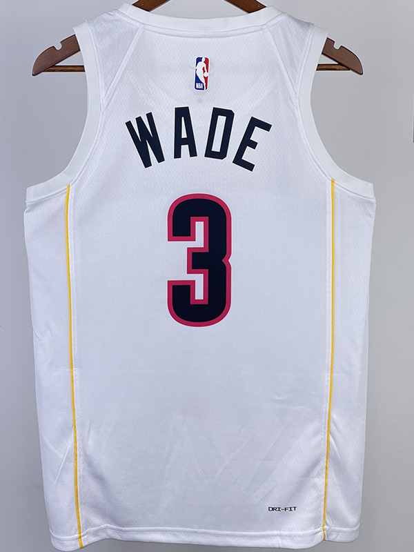 22-23 HEAT WADE #3 White City Edition Top Quali...