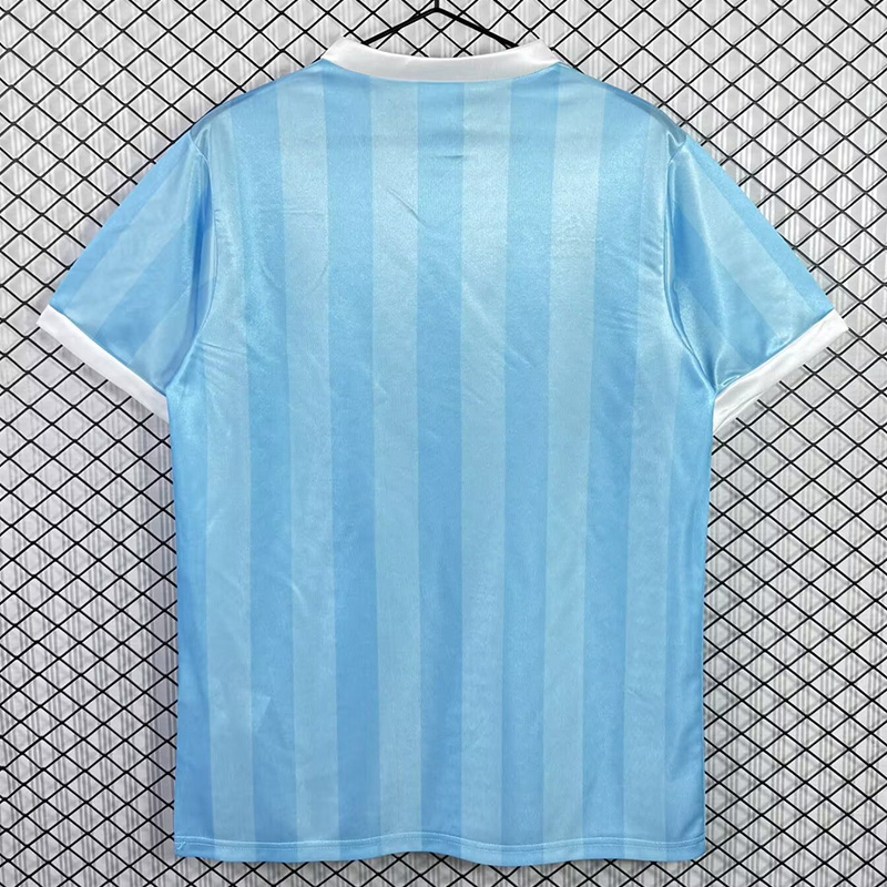 1990 Uruguay Home Retro Soccer Jersey