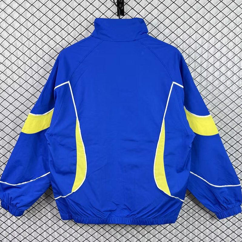 26-27 Brazil Jordan Blue Windbreaker