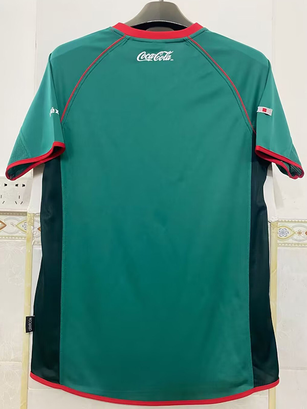 2002 Mexico Home Retro Soccer Jersey