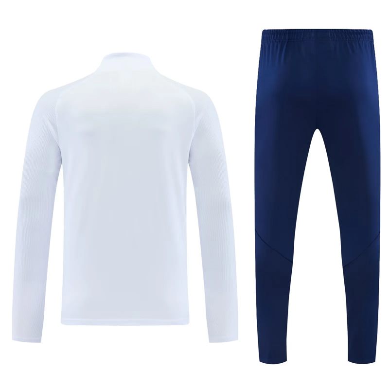 26-27 INT White Half Pull Tracksuit (半拉链)