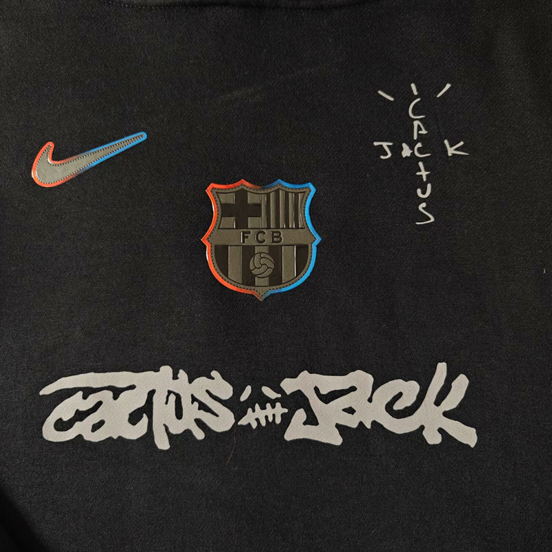 25-26 BAR Black Hoody 黑色(加绒)黑标