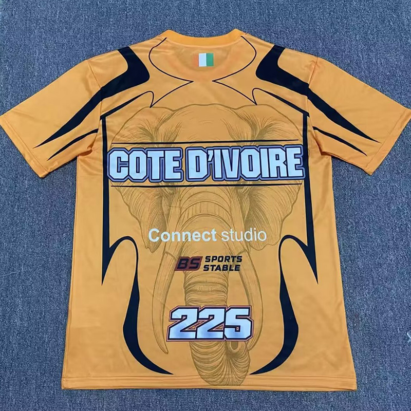 26-27 Ivory Coast Yellow 225 Special Edition Training shirts