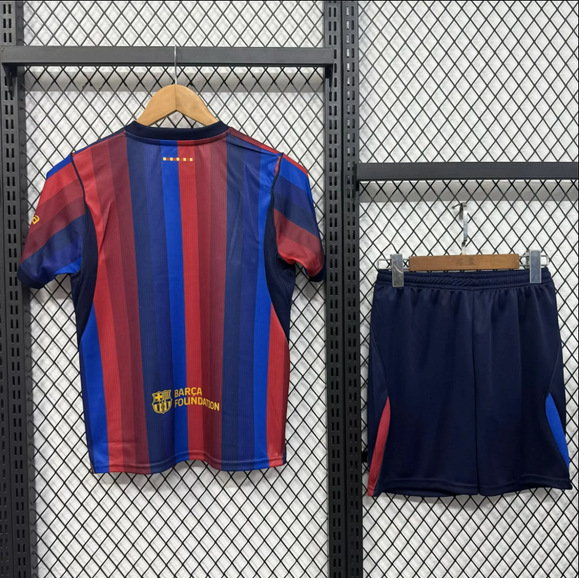 26-27 BAR Home  Kids Soccer Jersey