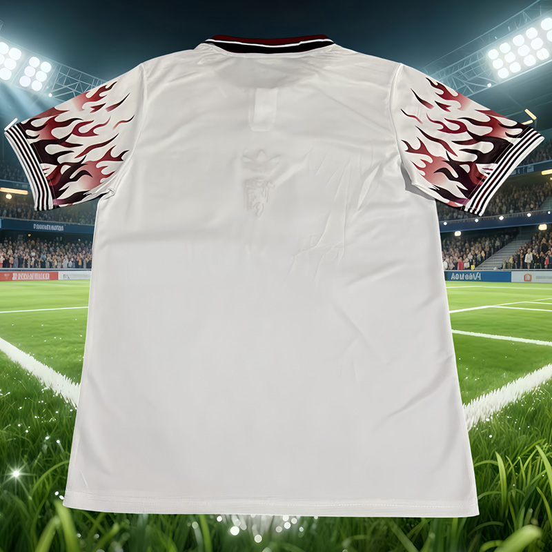 26-27 Man Utd White Casual Polo Short Sleeve