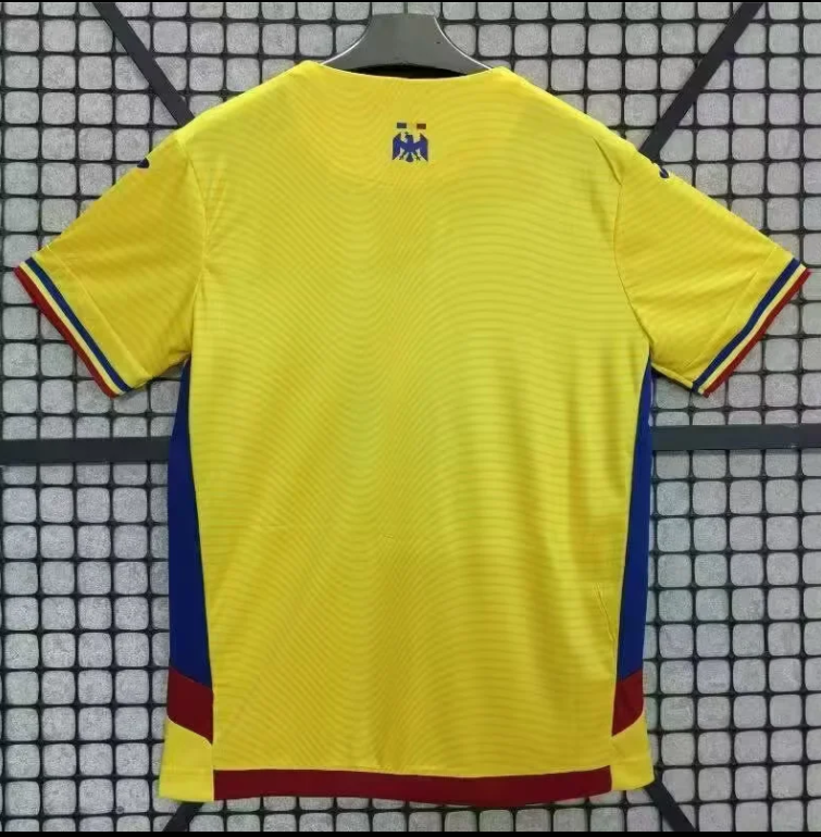 25-26 Romania Home Fans Soccer Jersey