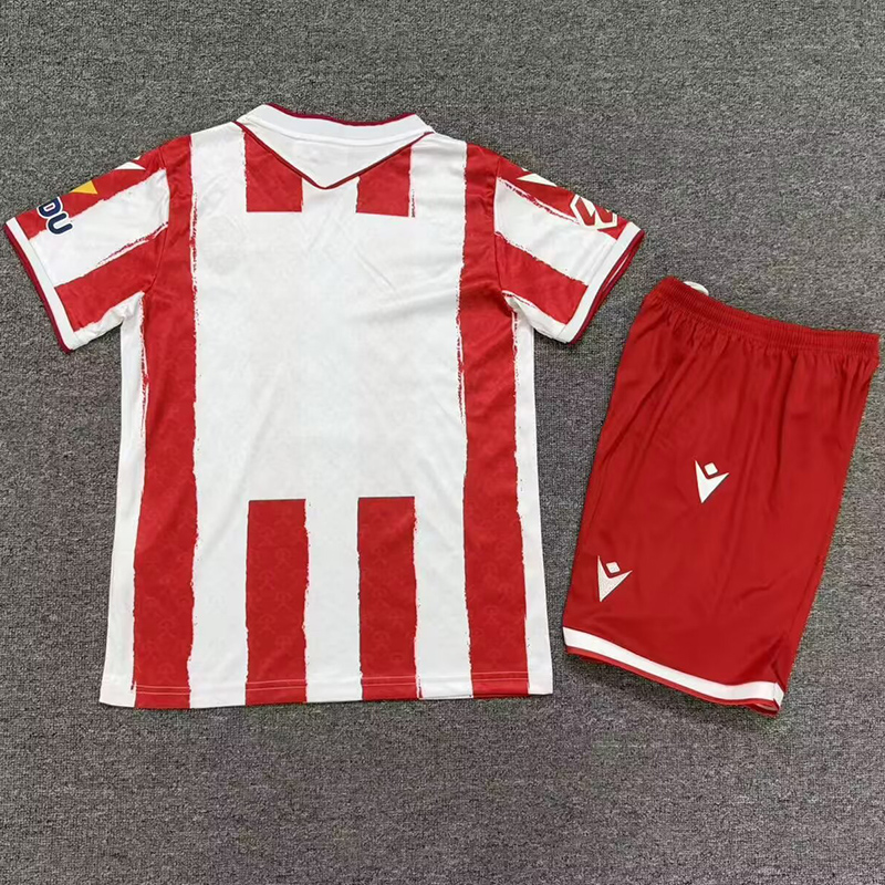 26-27 UD Almeria Home Kids Soccer Jersey