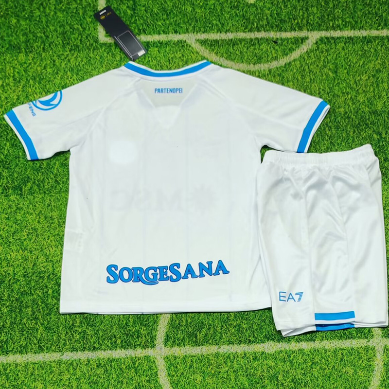 26-27 Napoli Away Kids Soccer Jersey