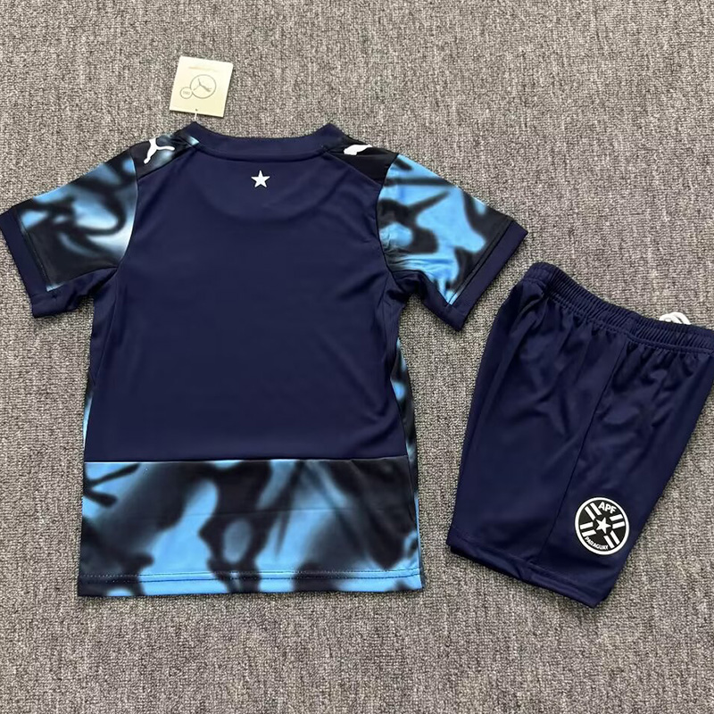 26-27 Paraguay Away Kids Soccer Jersey