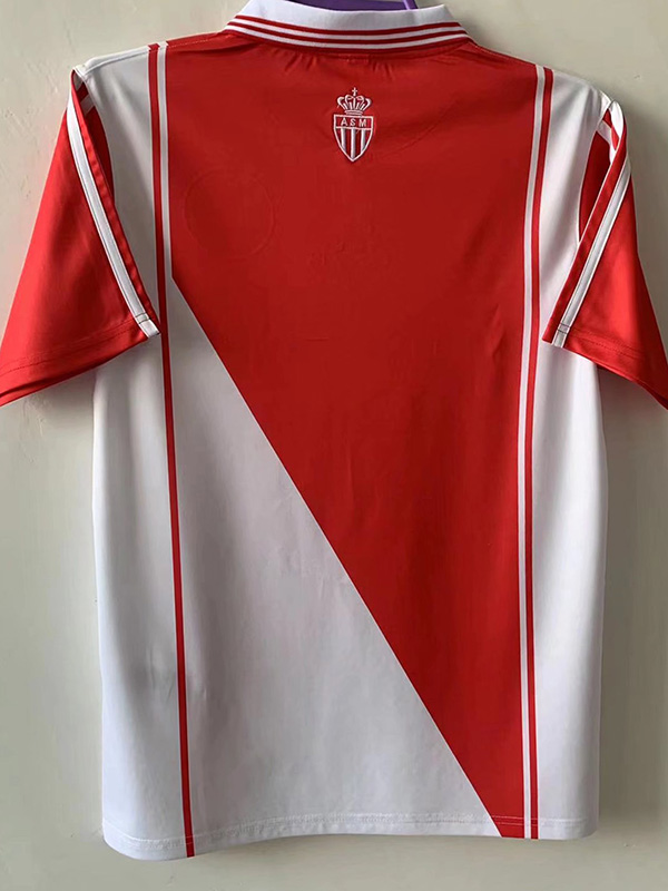 1996-1997 Monaco Home Retro Soccer Jersey