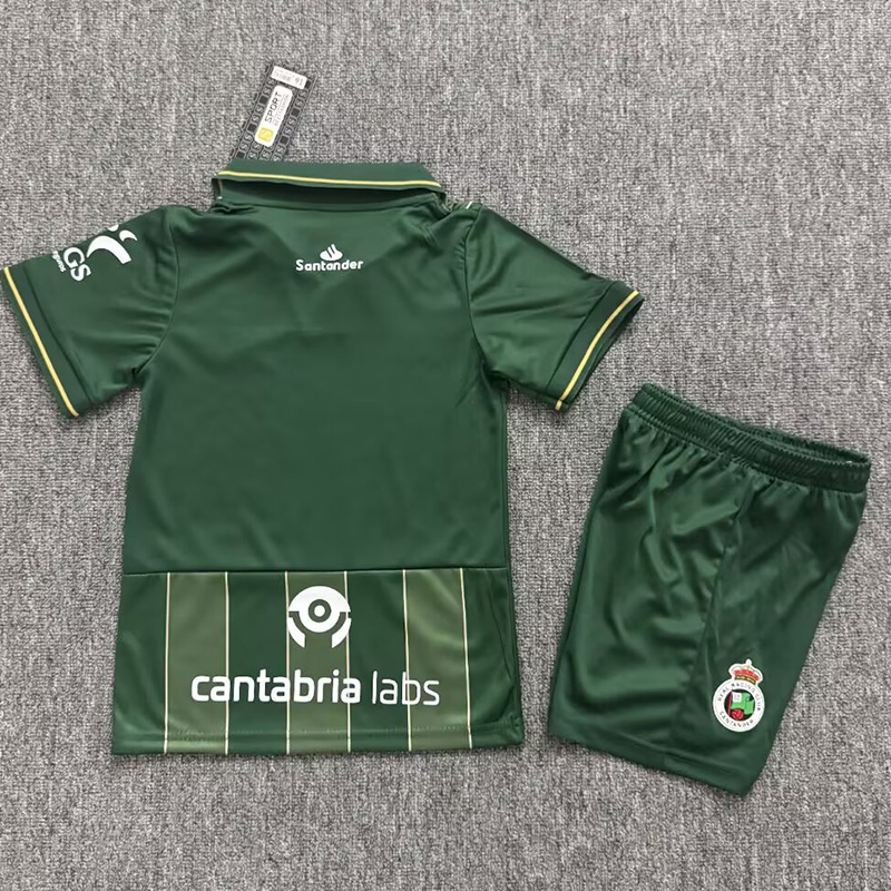 26-27 Racing de Santander Away Kids Soccer Jersey