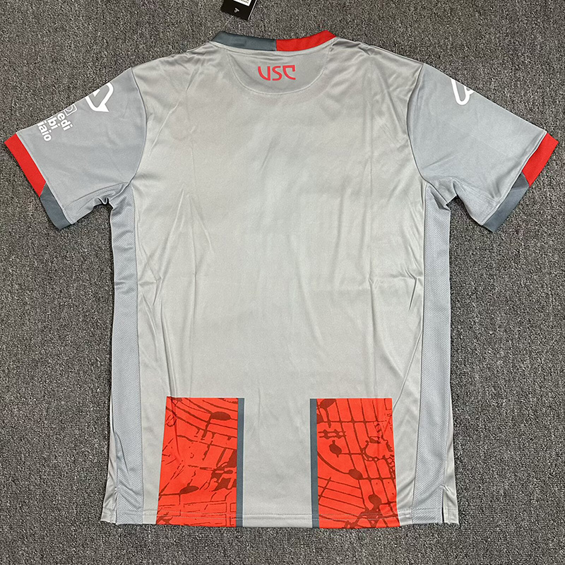 25-26 Cremona FC Home Fans Soccer Jersey