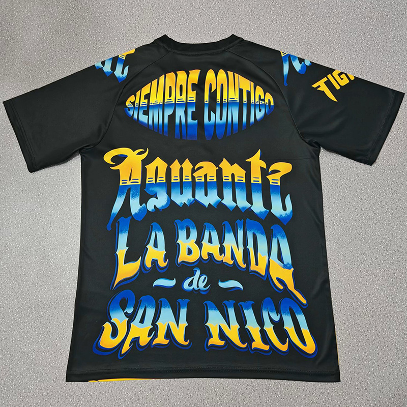 26-27 Tigres UANL Black blue Training shirts