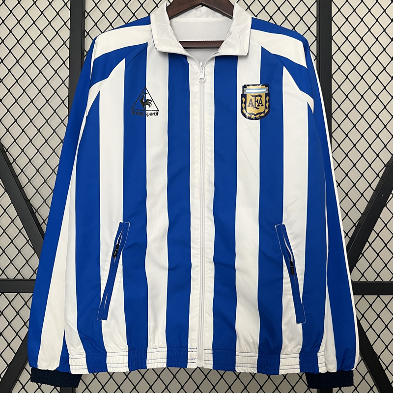 24-25 Argentina Blue & White Double Sided Windbreaker (双面风衣)