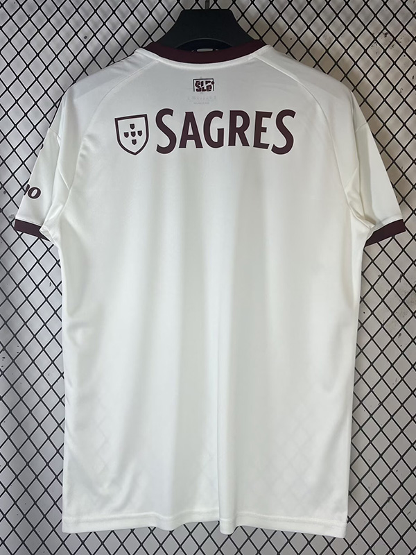 26-27 Benfica Beige White Fans Soccer Jersey