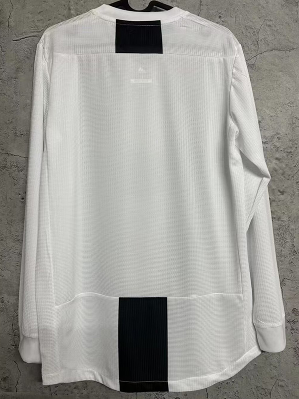 2018-2019 JUV Home Long Sleeve Retro Player Version Soccer Jersey (长袖)球员版