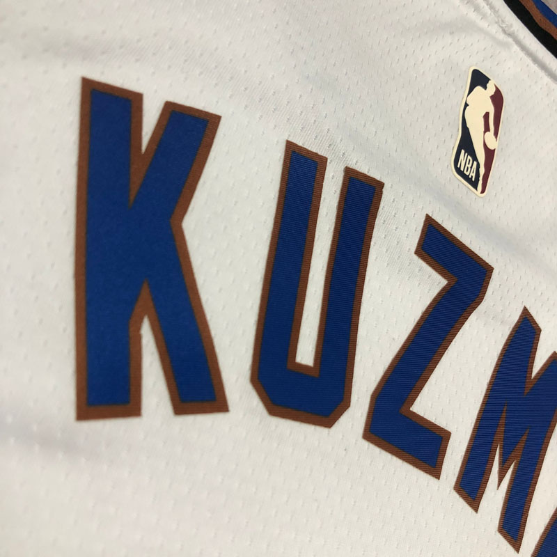 22-23 Wizards KUZMA #33 White Top Quality Hot P...