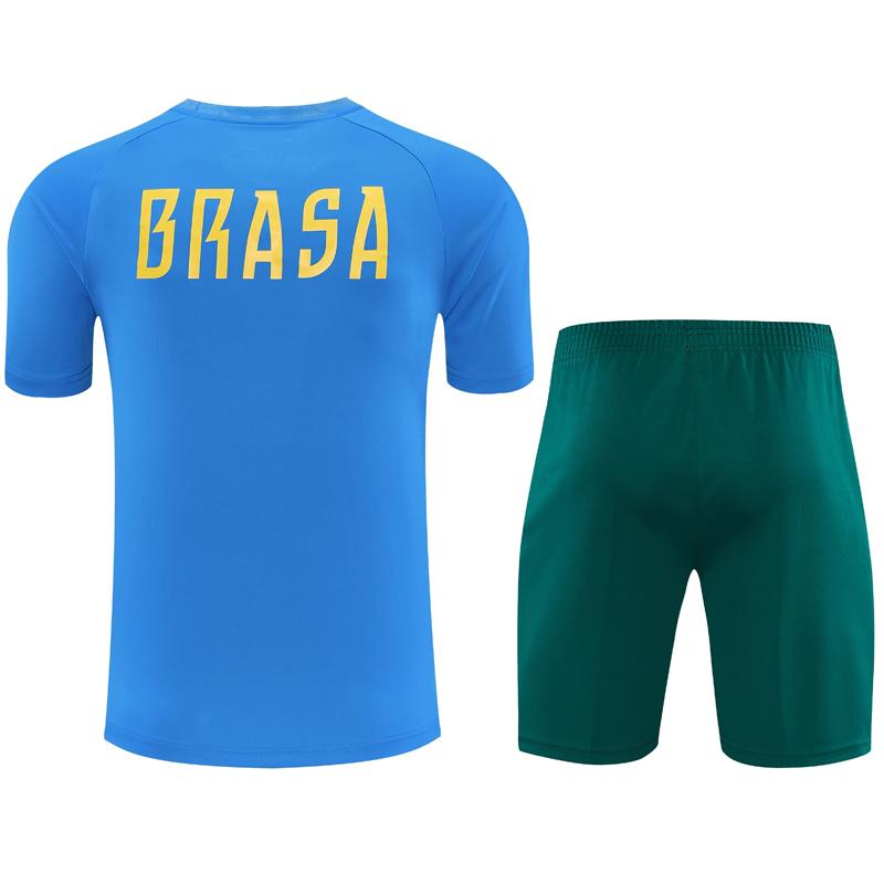 26-27 Brazil Light blue Training Short Suit