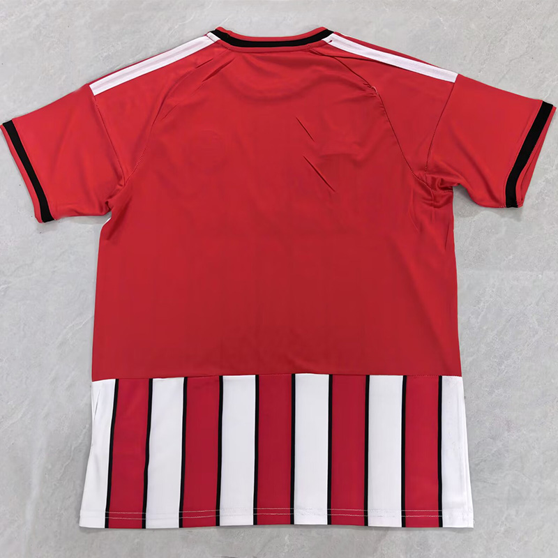 26-27 Sheffield United Home Fans Soccer Jersey