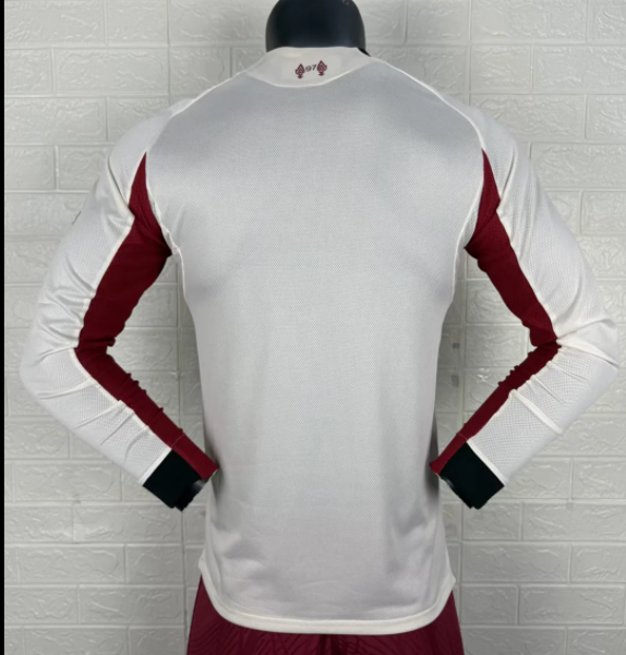 25-26 LIV away long sleeves Player Version Soccer Jersey