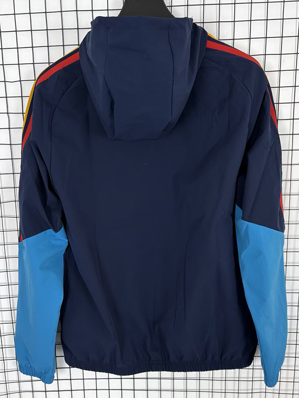 26-27 Spain Royal Blue Windbreaker