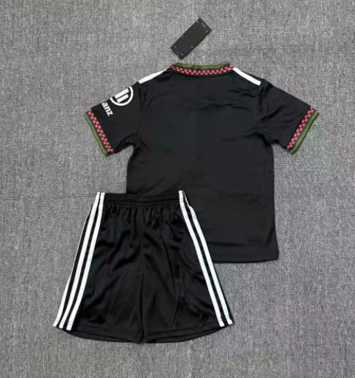 25-26 Bayern Black Kids Soccer Jersey