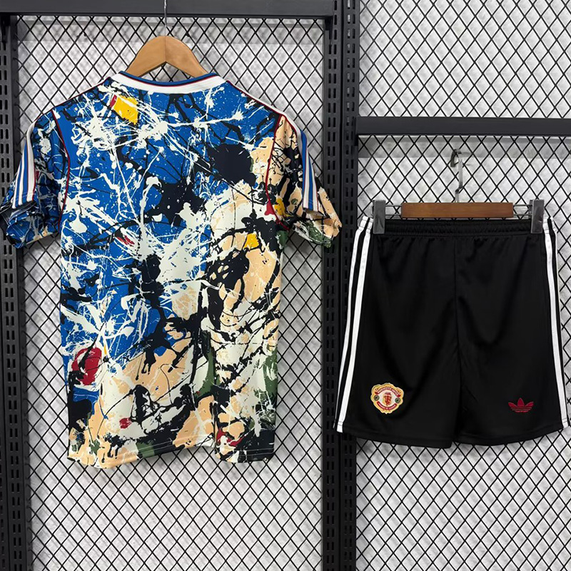 25-26 Man Utd Blue Joint Edition Kids Training