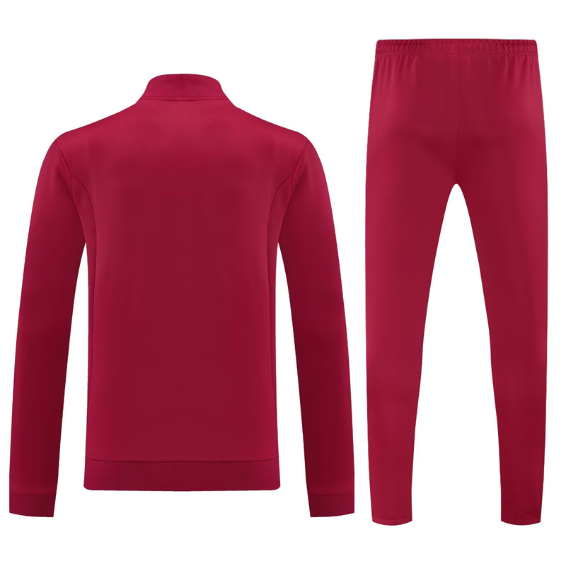 25-26 Bayern Jujube red Jacket Tracksuit