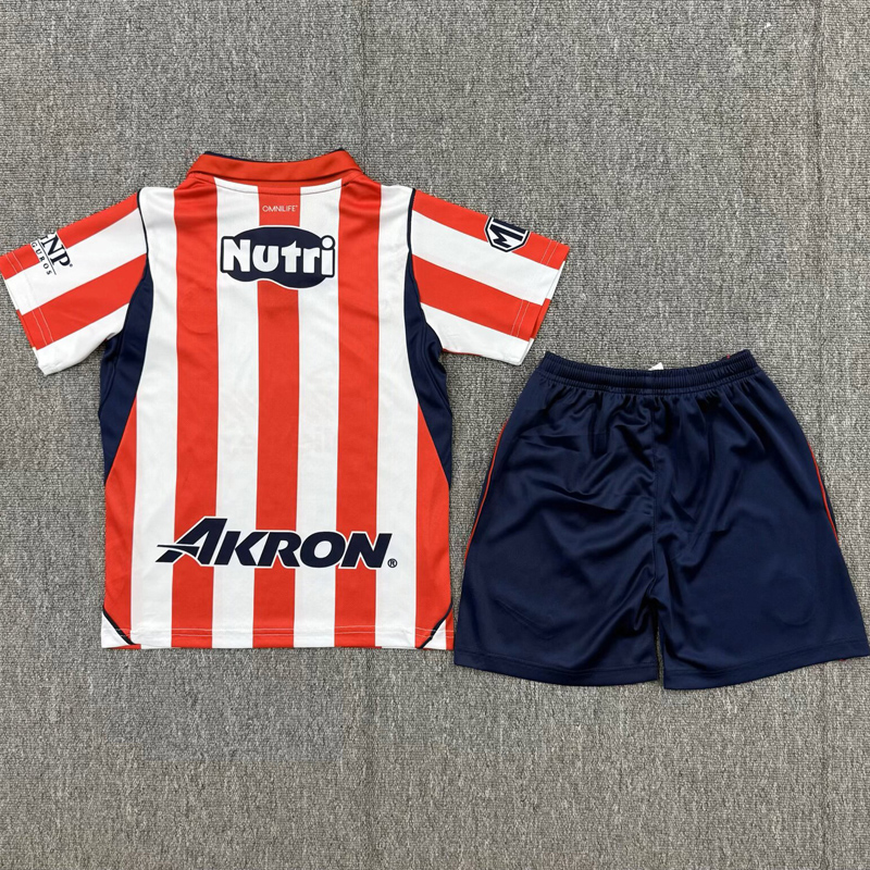 26-27 Chivas Guadalajara Home Kids Soccer Jersey