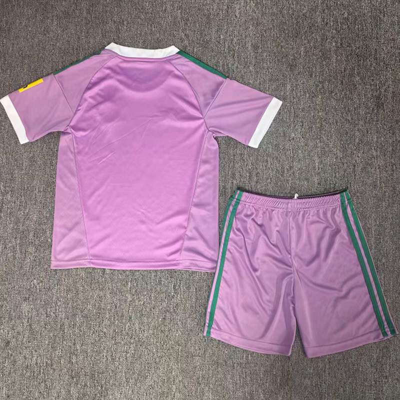26-27 Newcastle Pink Goalkeeper Kids Soccer Jersey