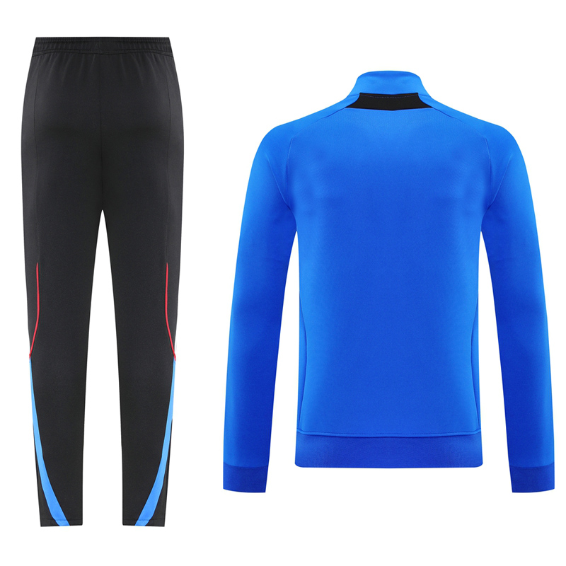25-26 Man Utd Fancy blue Jacket Tracksuit #03