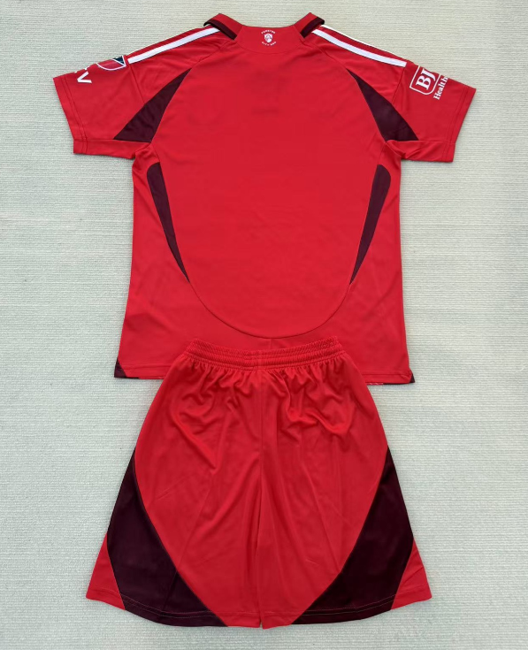 25-26 ST Louis City Home Kids Soccer Jersey *带章