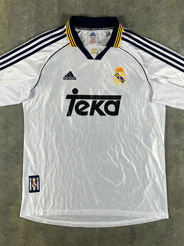 1998-2000 RMA Home Long Sleeve Retro Soccer Jer...