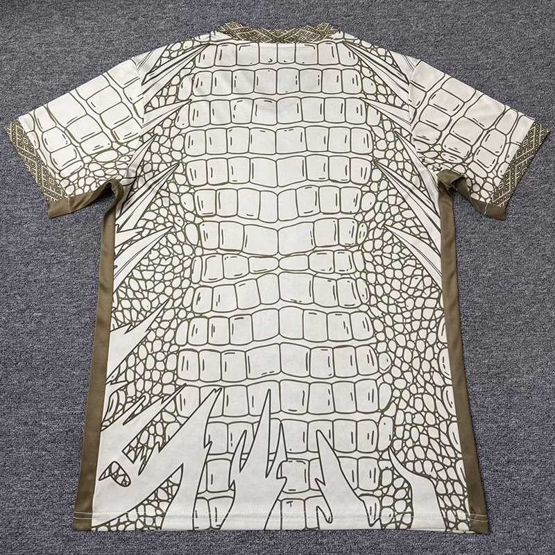 26-27 Brazil Khaki Special Edition Fans Training shirts (鳄鱼图 )