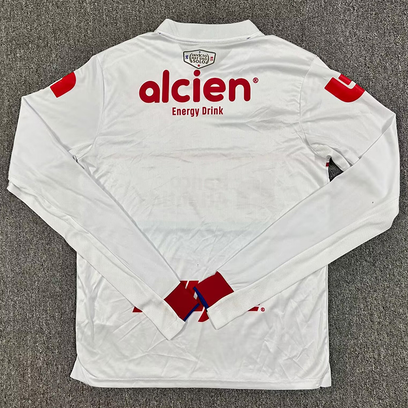 25-26 CD Olimpia Home Long Sleeve Soccer Jersey (长袖) 洪都拉奥林