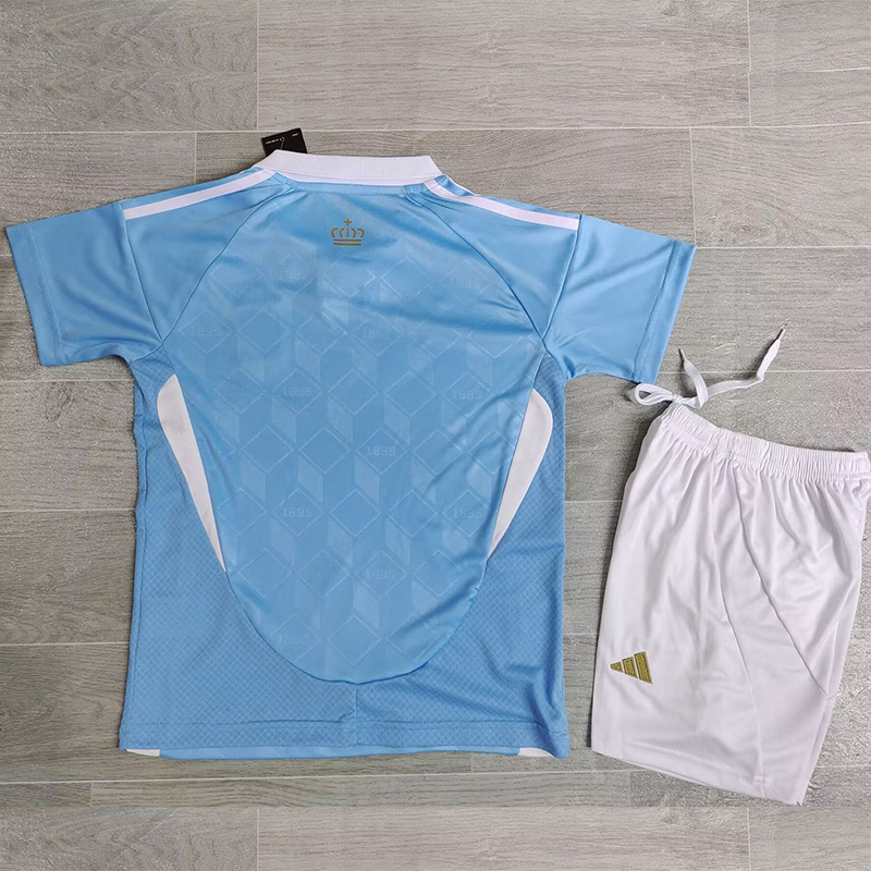 24-25 Belgium Away Kids Soccer Jersey